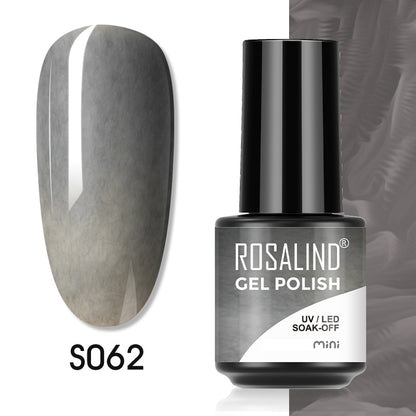 ROSALIND 7ML Gel Polish Glitter Nail Polish All For Nails Manicure Nails Art Base Top Coat UV Semi Permanent Gel Varnishes