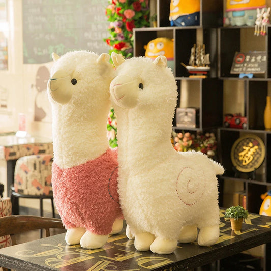 Alpaca Plush Toy 28CM Kawaii Alpacasso Stuffed Animal Plushies Soft Dolls Pillow Birthday Xmas Gift for Children Girls