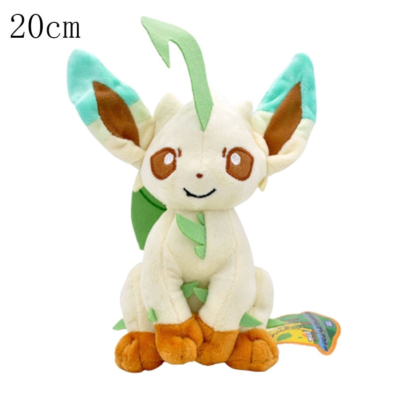 Pokémon Eeveelution Plushies Set Eevee Flareon Vaporeon Jolteon Espeon Umbreon Glaceon Leafeon Sylveon Evolution Collectible Stuffed Plush Doll Toy Christmas Gift