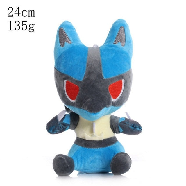 35cm Pokemon Plush Toy Anime Figure Pikachu Charizard Mewtwo Eevee Mew Lucario Gengar Stuffed Animal Plushies Doll Toy Kids Xmas Gift