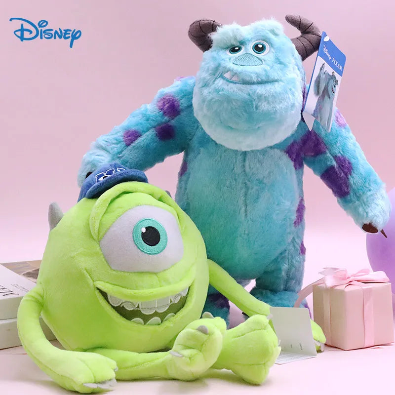 Disney Kawaii Sulley Mike Wazowsky Monsters University Stuffed Plush Animals Toy Sets Cute Pixar Doll For Boy Girl Birthday Gift