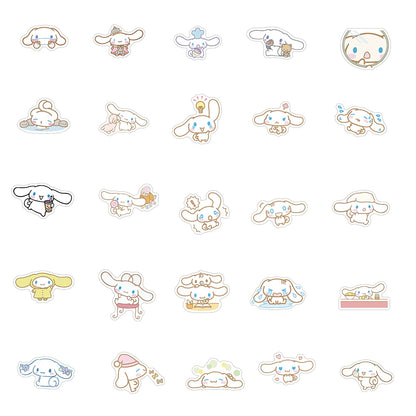 10/30/50PCS Cute Anime Cinnamoroll Waterproof Stickers Cartoon Decals Kids Toy DIY Diary Suitcase Scrapbook Laptop Bike Sticker