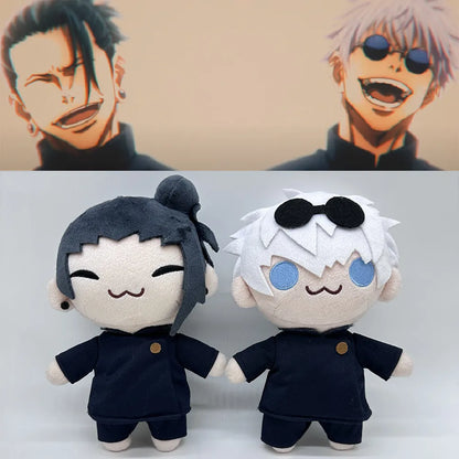 New Gojo Saturo Geto Suguru Jujutsu Kaisen Cosplay Plush Cute Soft Collection Props