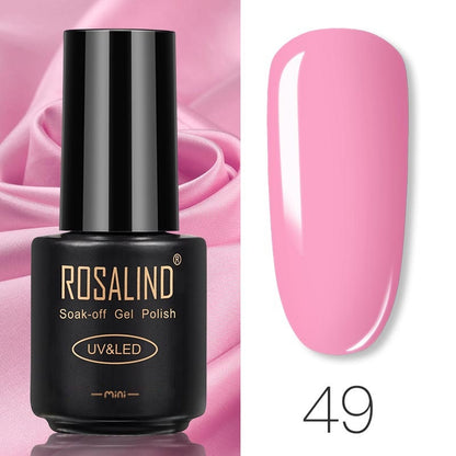 ROSALIND 7ML Gel Polish Glitter Nail Polish All For Nails Manicure Nails Art Base Top Coat UV Semi Permanent Gel Varnishes