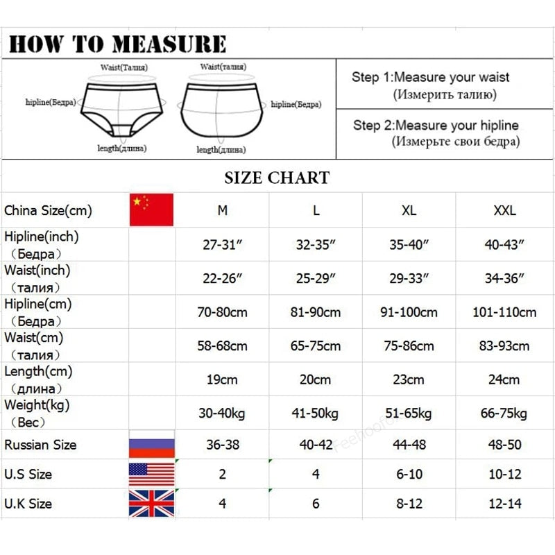 7Pcs Panties for Woman Underwear Cotton Breathable Soft Lingerie Female Briefs Girls Cute Solid Color Underpants Large Size