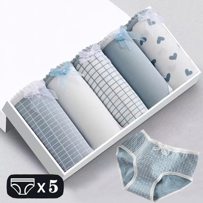 M-2XL Women's Underwear Cute Cotton Panties Briefs For Girl Ladies Lingerie Cartoon Girls Pink Pantys Underpants Thongs