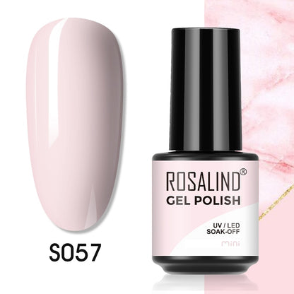 ROSALIND 7ML Gel Polish Glitter Nail Polish All For Nails Manicure Nails Art Base Top Coat UV Semi Permanent Gel Varnishes