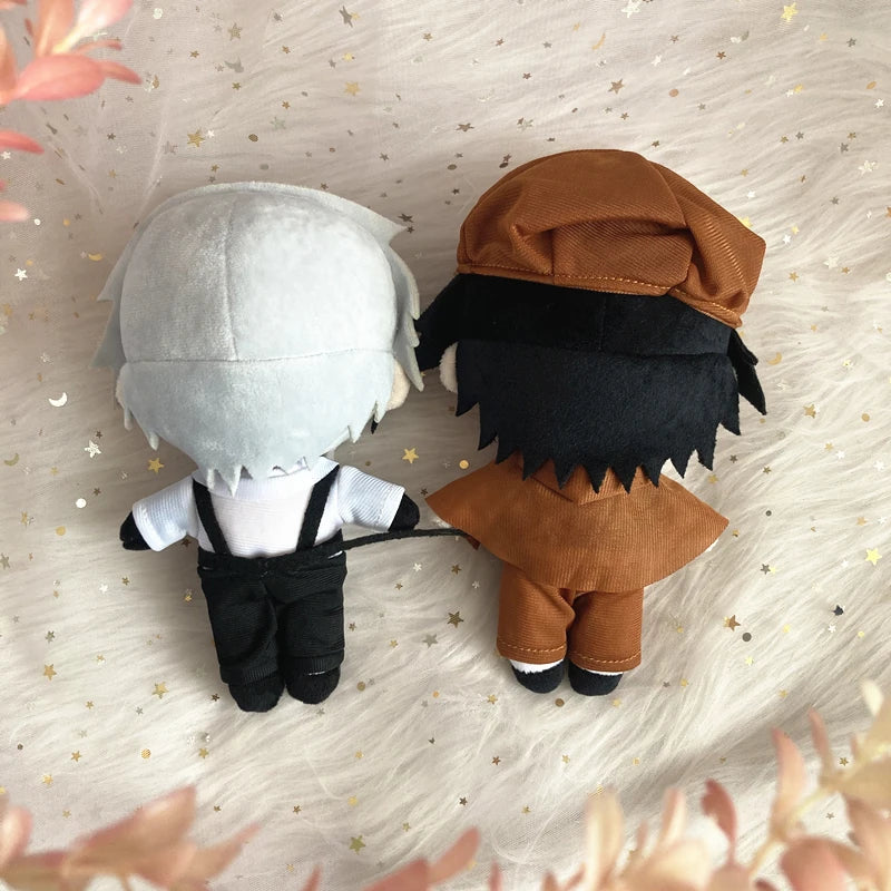 Anime Bungou Stray Dogs Plush Doll Toy Osamu Dazai Nakahara Chuya Cute Soft Stuffed Pillow Kids Gift 20cm