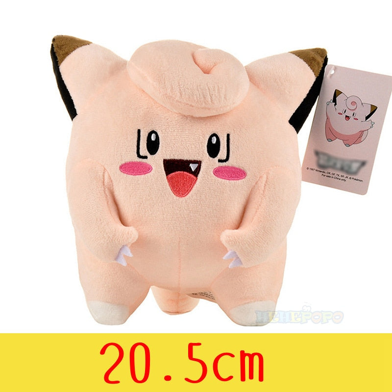 Pokemon Plush Toys Original Gengar Plushies 24cm Stuffed Animal Toy Cute Cartoon Pikachu Peluche Soft Doll Child Birthday Gift