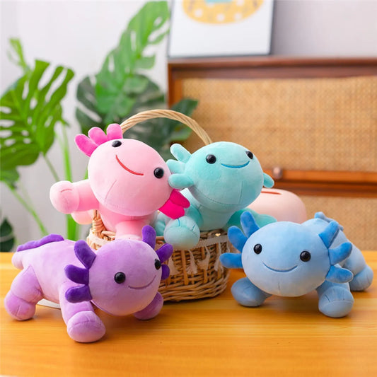 12" Axolotl Plush Toy Soft Cute Axolotl Stuffed Animal Plushies Pillow for Boy Girl's Birthday Gift