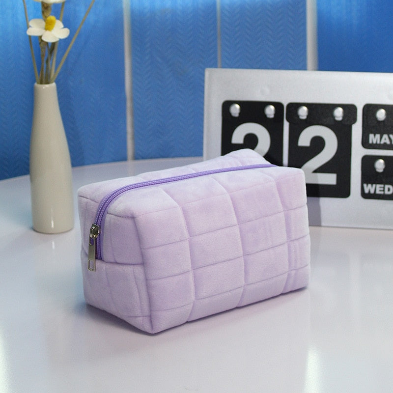 Kawaii Pillow Pencil Case Girls School Supplies Pouch Cute Korean Stationery Pencil boxes for office School bag girl boy