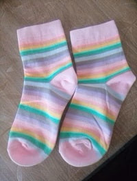 Discover the Magic of Milky Rainbow Socks Women Cute Kawaii Fashion