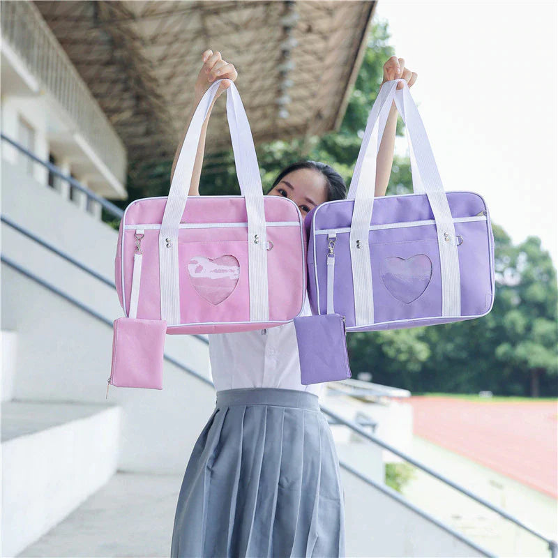 Kawaii Pastel Duffle Bag Spacious & Stylish Multiple Colors~