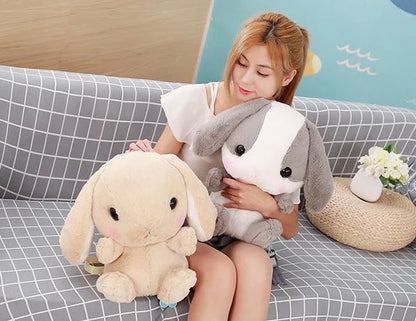 Fluffy Baby Bunny Mini Backpack Rabbit Bag Be Mega Kawaii~