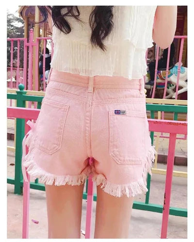 Trendy Denim Jean Shorts Start Your Kawaii Fashion Journey this Summer