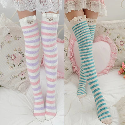 Princess-Worthy Cute Furry Thigh High Stockings 15+ Adorable Styles