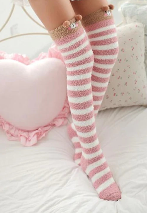 Princess-Worthy Cute Furry Thigh High Stockings 15+ Adorable Styles