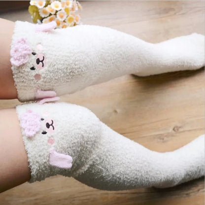 Princess-Worthy Cute Furry Thigh High Stockings 15+ Adorable Styles