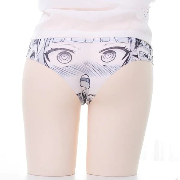 Ahegao Face Panties Naughty Anime Kawaii Women's Lingerie