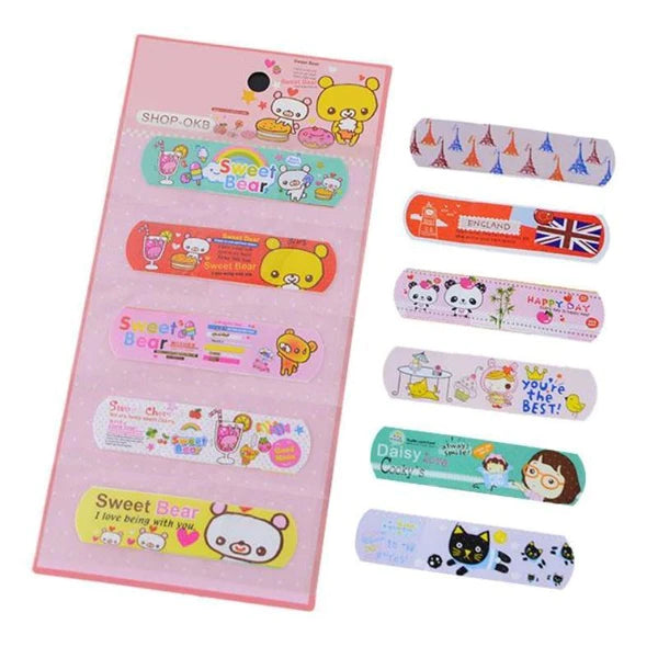 Collectible Kawaii Band-Aids (100 pcs) Fashionable and Functional