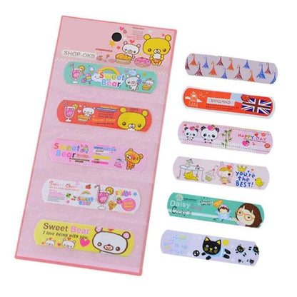 Collectible Kawaii Band-Aids (100 pcs) Fashionable and Functional