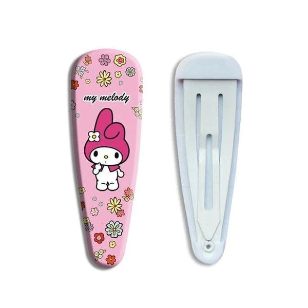 My Melody & Kuromi Hair Clips Adorable Kawaii Sanrio Accessories