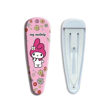 My Melody & Kuromi Hair Clips Adorable Kawaii Sanrio Accessories