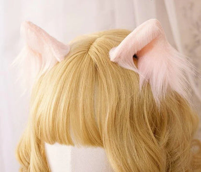 Transform into Kitten You High-Quality Furry Clip-in Neko Cat Ears Pet-Play