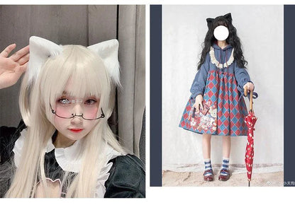 Transform into Kitten You High-Quality Furry Clip-in Neko Cat Ears Pet-Play