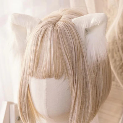 Transform into Kitten You High-Quality Furry Clip-in Neko Cat Ears Pet-Play