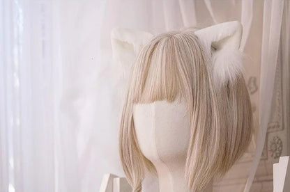 Transform into Kitten You High-Quality Furry Clip-in Neko Cat Ears Pet-Play