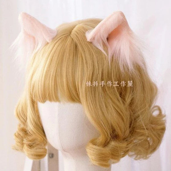 Transform into Kitten You High-Quality Furry Clip-in Neko Cat Ears Pet-Play