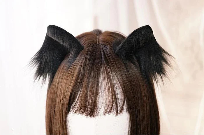 Transform into Kitten You High-Quality Furry Clip-in Neko Cat Ears Pet-Play