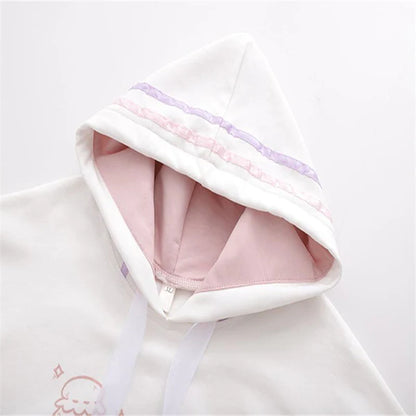 Kawaii Milk or Juice Hoodie Adorable Pastel Women's Harajuku Fashion