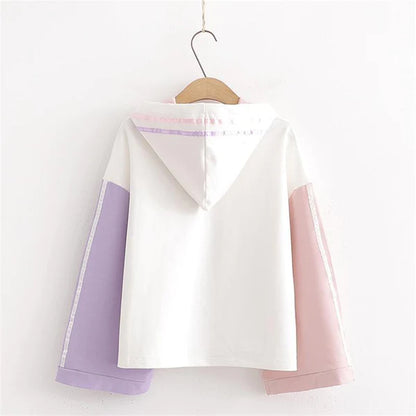 Kawaii Milk or Juice Hoodie Adorable Pastel Women's Harajuku Fashion