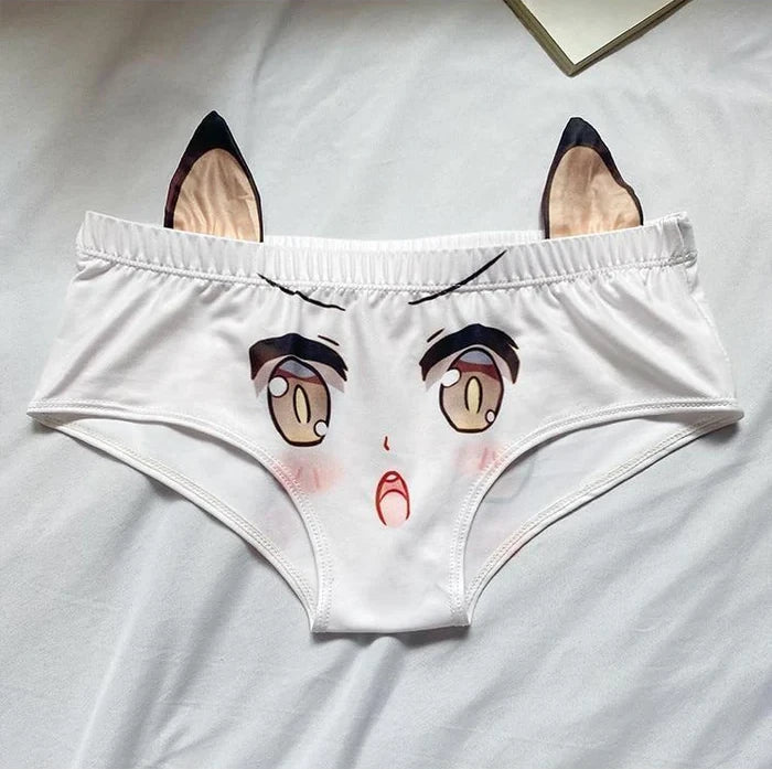 Kawaii Cat Ear Panties – Momo Bunni
