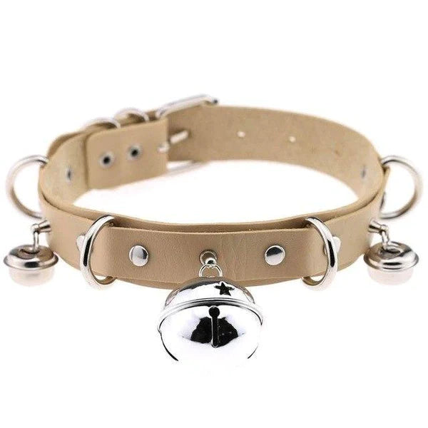 Kitten Petplay Jingly Cat Bell Women's Collar Choker Be a Playful Kitty Cat