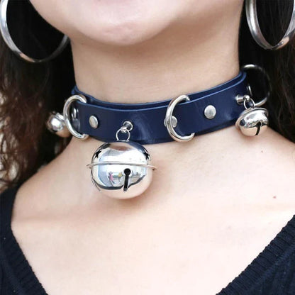 Kitten Petplay Jingly Cat Bell Women's Collar Choker Be a Playful Kitty Cat