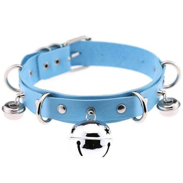 Kitten Petplay Jingly Cat Bell Women's Collar Choker Be a Playful Kitty Cat