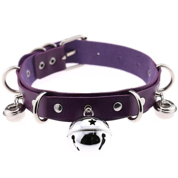 Kitten Petplay Jingly Cat Bell Women's Collar Choker Be a Playful Kitty Cat