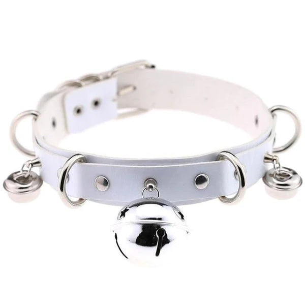 Kitten Petplay Jingly Cat Bell Women's Collar Choker Be a Playful Kitty Cat