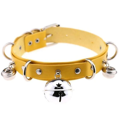 Kitten Petplay Jingly Cat Bell Women's Collar Choker Be a Playful Kitty Cat