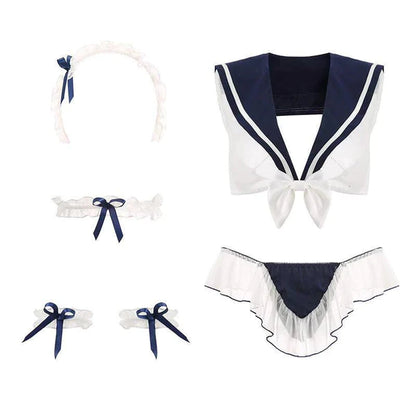 Feel Like a Magical Babe in Sailor Scout Women's Lingerie Set