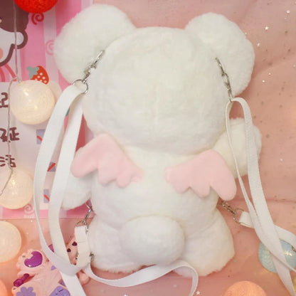 Ultra Soft Plush Teddy Bear Mini Backpack Sweetest Snuggles