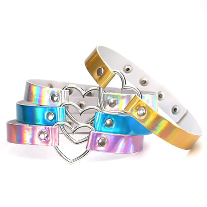 Mesmerizing Holographic Chokers Elevate Your Kawaii Style