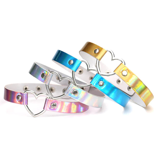 Mesmerizing Holographic Chokers Elevate Your Kawaii Style