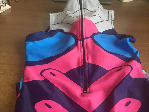 D.Va Inspired Bodysuit Embody Gaming Heroine Overwatch Cosplay