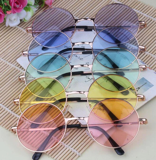 Candy Colored Circle Glasses Kawaii Fashion Accessories for Cuties