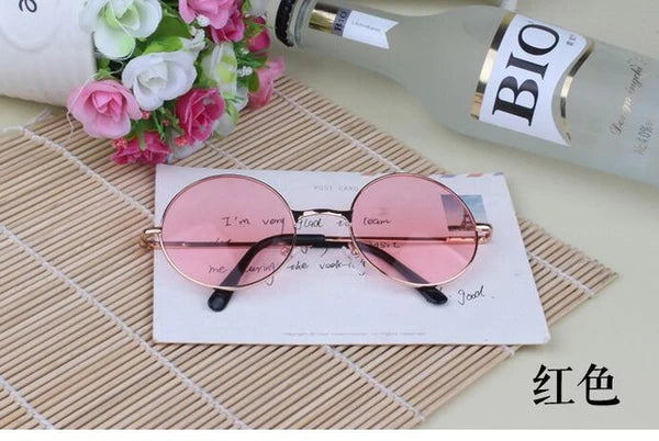 Candy Colored Circle Glasses Kawaii Fashion Accessories for Cuties