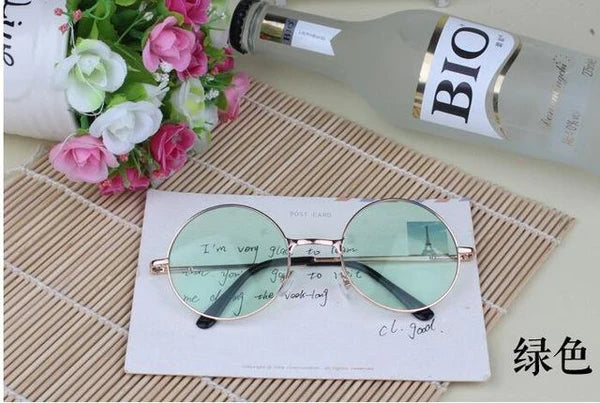 Candy Colored Circle Glasses Kawaii Fashion Accessories for Cuties